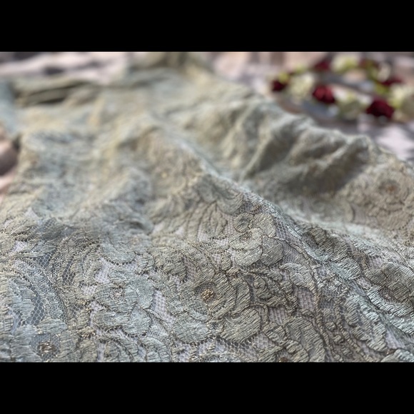 Stunning vintage Tiffany blue 60s cocktail dress! - Picture 8 of 15